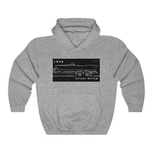 1958 Chris Craft Silver Arrow Unisex Heavy Blend™ Hooded Sweatshirt by Retro Boater