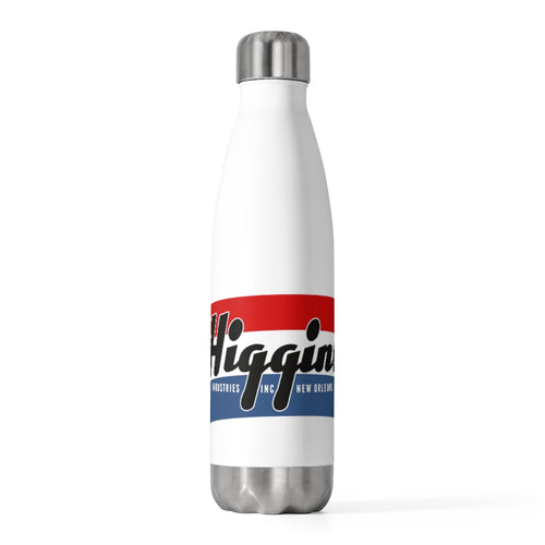 Classic Higgins Boat with Red White and Blue 20oz Insulated Bottle