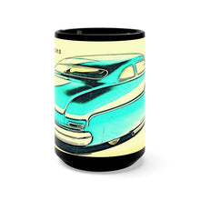 1951 Mercury Led Sled Hot Rod Black Mug 15oz by SpeedTiques