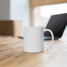 Holsclaw Trailer Sign White One-Sided Ceramic Mug by Retro Boater
