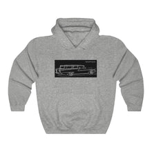 1958 Ford Ranch Wagon Unisex Heavy Blend™ Hooded Sweatshirt by SpeedTiques