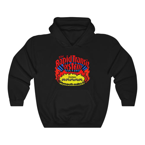 1970s Plymouth Dodge Rapid Transit Unisex Heavy Blend™ Hooded Sweatshirt by SpeedTiques