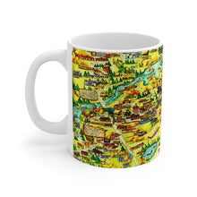 Eagle River WI White Ceramic Mug