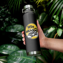 1970s Vintage Style Win with Ski-Doo Snowmobiles 22oz Vacuum Insulated Bottle