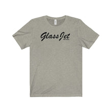 Glass Jet by Retro Boater Unisex Jersey Short Sleeve Tee