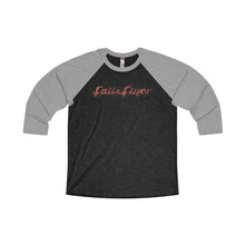 Larson Falls Flyer Unisex Tri-Blend 3/4 Raglan Tee by Retro Boater