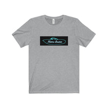Neon Open Bow Outline in Neon Unisex Jersey Short Sleeve Tee