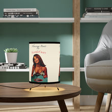 Vintage Aluminum Boats by Feather Craft Tripod Lamp with High-Res Printed Shade, US/CA plug