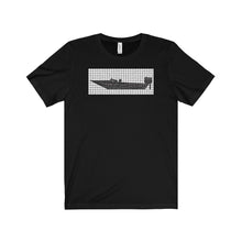 Black Boat Unisex Jersey Short Sleeve Tee