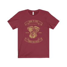Born to Ride Unisex Jersey Short Sleeve Tee by Speedtiques