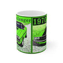1970 Challenger in Sublime White Ceramic Mug by SpeedTiques