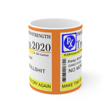 Trump 2020 RX Prescription White Ceramic Mug