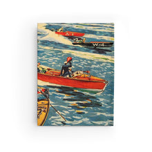 Vintage Boat Race By Retro Boater Journal - Blank