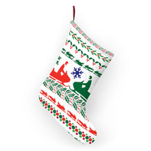 Christmas Snowmobile Patterned Stockings by SpeedTiques