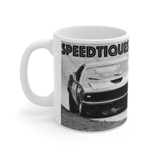 Sam Posey Vintage race Dodge Challenger Plymouth Cuda Ceramic Mug 11oz
