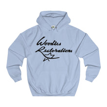 Woodies Restorations Logo College Hoodie