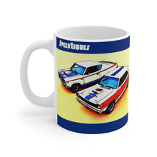 AMC Rambler American White Ceramic Mug by SpeedTiques