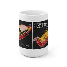 Vintage Century Resorter White Ceramic Mug by Retro Boater