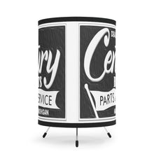 Vintage Century Boat of Manistee Michigan Tripod Lamp with High-Res Printed Shade, US/CA plug