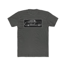 1948 Chevy Coupe Woody Men's Cotton Crew Tee by SpeedTiques
