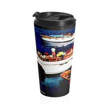 1957 Chris Craft Lineup Stainless Steel Travel Mug by Retro Boater