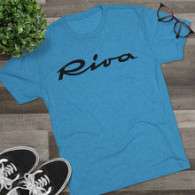 Vintage Riva Boats Men's Tri-Blend Crew Tee