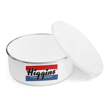 Vintage Higgins Boat of New Orleans Enamel Boat Bowl