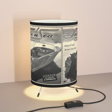 Lake N' Sea Tripod Lamp with High-Res Printed Shade, US/CA plug