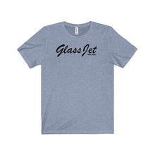 Glass Jet by Retro Boater Unisex Jersey Short Sleeve Tee