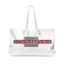 Late 1940s Vintage Century Boat Emblem Weekender Bag