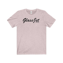 Glass Jet by Retro Boater Unisex Jersey Short Sleeve Tee