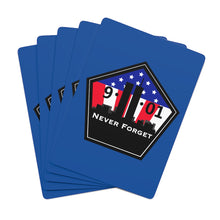 9/11 Never Forget Custom Poker Cards