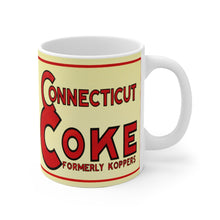 Connecticut Coke White Ceramic Mug by SpeedTiques