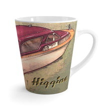 Higgins Cruiser Latte mug by Retro Boater