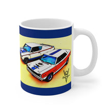 AMC Rambler American White Ceramic Mug by SpeedTiques