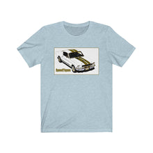 1965 Ford Mustang Fastback Unisex Jersey Short Sleeve Tee by Speedtiques