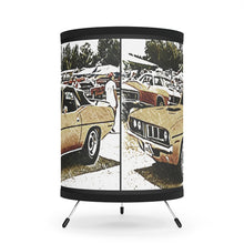 Allen 1970 Plymouth Hemi Cuda Convertible Tripod Lamp with High-Res Printed Shade, US\CA plug