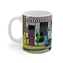 1959 Mercury Station Wagon White Ceramic Mug by SpeedTiques