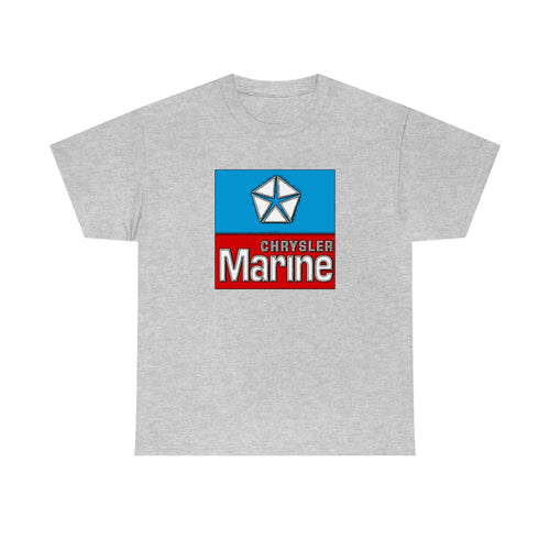 Chrysler Marine Unisex Heavy Cotton Tee by Retro Boater