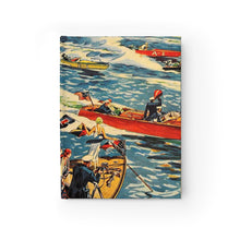 Vintage Boat Race By Retro Boater Journal - Blank