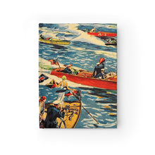 Vintage Boat Race By Retro Boater Journal - Blank