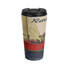 Great Day on the Water by Retro Boater Stainless Steel Travel Mug