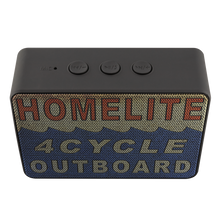 Vintage Homelite Outboard Advertisement on a Boxanne Bluetooth Speaker by Retro Boater