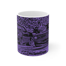 1971 Plymouth Cuda White Ceramic Mug by SpeedTiques