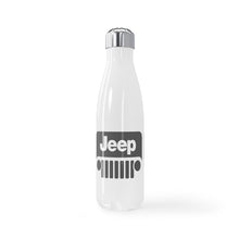 Vintage Jeep Stainless Steel Water Bottle, 17oz