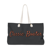Classic Boater Weekender Bag
