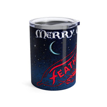 Merry Christmas Feathercraft Tumbler 10oz by Retro Boater