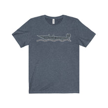 Retro Outboard Boater Unisex Jersey Short Sleeve Tee