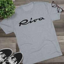 Vintage Riva Boats Men's Tri-Blend Crew Tee