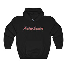 Retro Boater in Red/Grey Outline Heavy Blend Hooded Sweatshirt